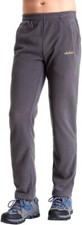 clothin Men/Women Polar Fleece Thermal SweatPants X-Large, Men Gray