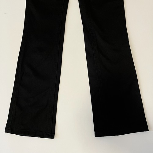 ROBERTO CAVALLI 2006 Art Nouveau Devore Gold Velvet Jeans Pants Trousers Black - Picture 5 of 16