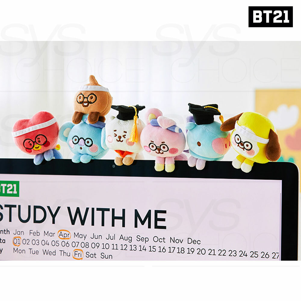 RARE BTS BT21 - GIFT - Plush doll Complete SET from JAPAN Kuji