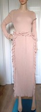 Ulla Johnson Casino Peach Dress 2023, Size M