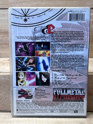 2 DVD's Fullmetal Alchemist, Volume 1: The Curse [Episodes 1-4