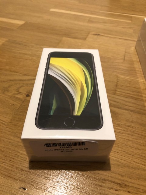 iphone se 2 64gb schwarz