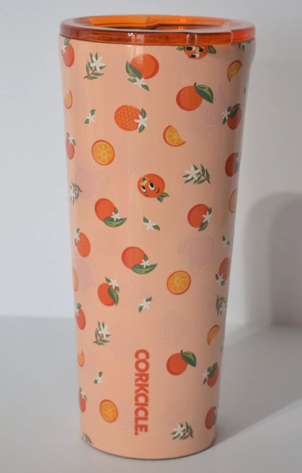 2024 Disney Parks Epcot Flower and Garden Orange Bird Corkcicle Tumbler