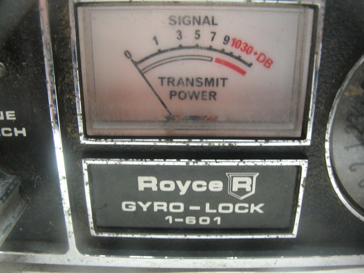 Vintage Royce Gyro-Lock CB Radio PA Model 1-601 Electronic