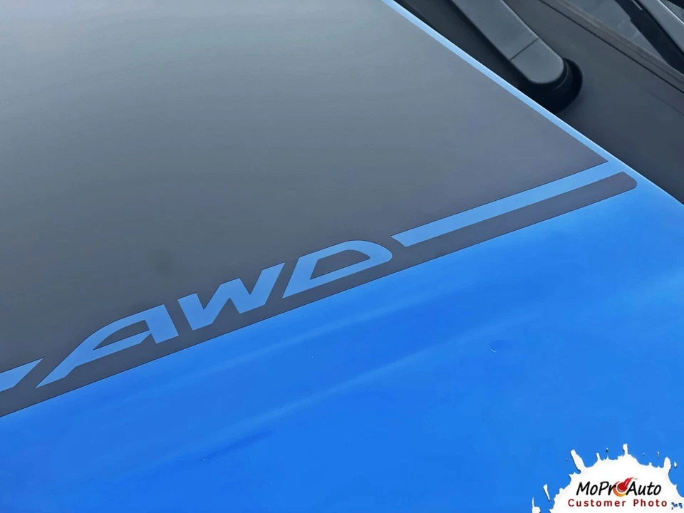GROOVE HOOD for 2019-2024 Subaru Forester Hood Decal Vinyl Graphic Stripes - Imagem 4 de 4