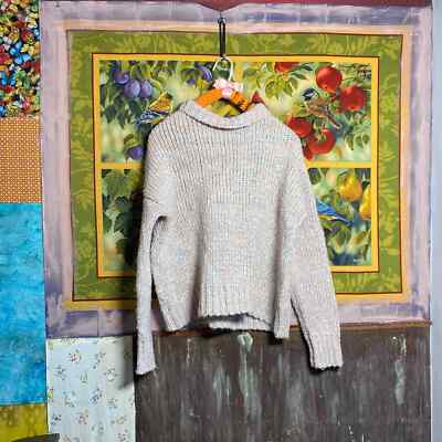 Beige RD Style sweater size S Vintage from the 90s.