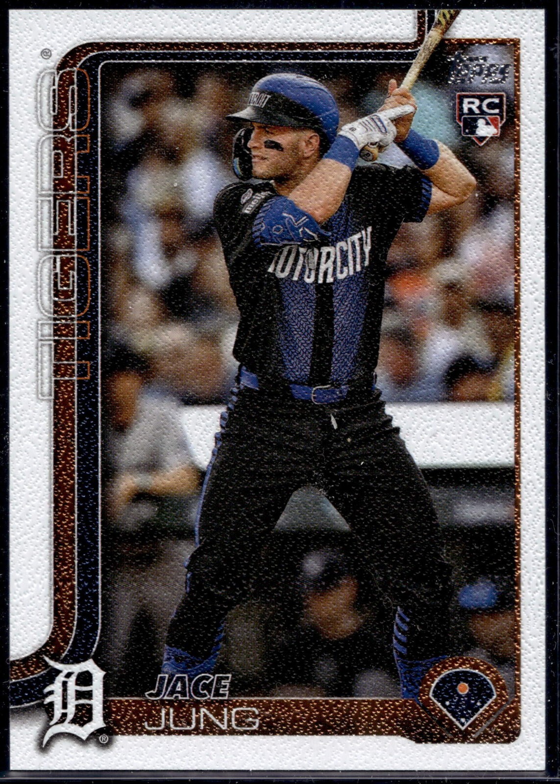 2025 Topps Series 1 #80 Jace Jung canvas /50