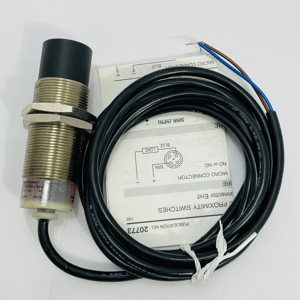 Cutler-Hammer E57-30LE40-A Inductive Proximity Switch 30MM N.O. 20-250Vac ~NEW~ - Image 3 of 3