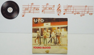 UFO Young Blood 7  Single A1 B1 Pressing - EX