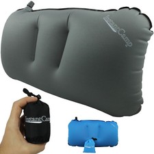 InstantCampTM Lightweight "Cloud" Camping Backpacking Hiking Pillow - Inflatable