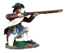 W.Britains:BR16071 - Colonial Militia Kneeling Firing No.3