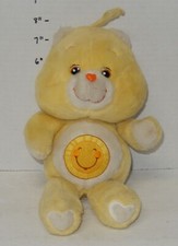 2002 Care Bears Funshine 12" Plush Stuffed Animal Toy RARE HTF 20th Anniversary