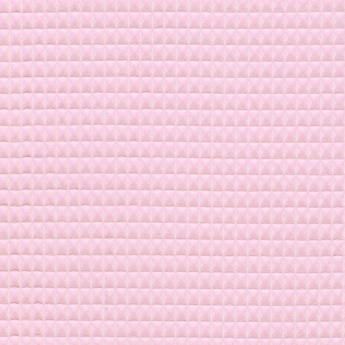 Sedona Organic Waffle blanket fabric cotton blue off white pink cream X 1/2 yard - Picture 2 of 4