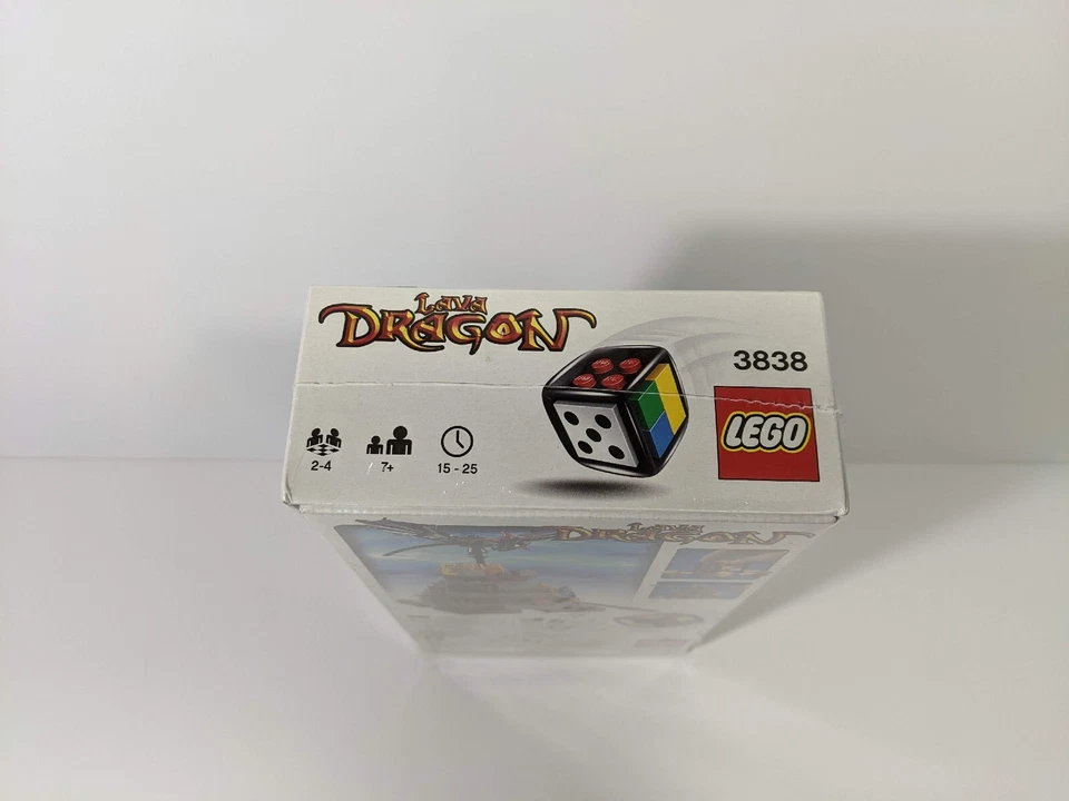 NEW SEALED LEGO Games Lava Dragon 3838 Retired 4 Minifigs Castle Factory 2010 - Image 4 of 4