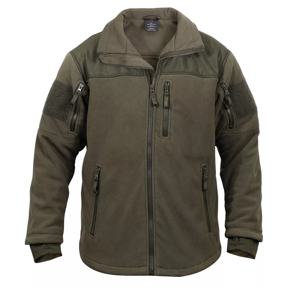Od green fleece clearance jacket