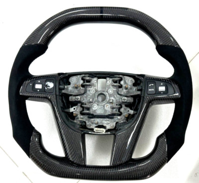 Alcantara Carbon Fiber Flat Steering Wheel For Holden HSV Pontiac G8 GT GXP 2008