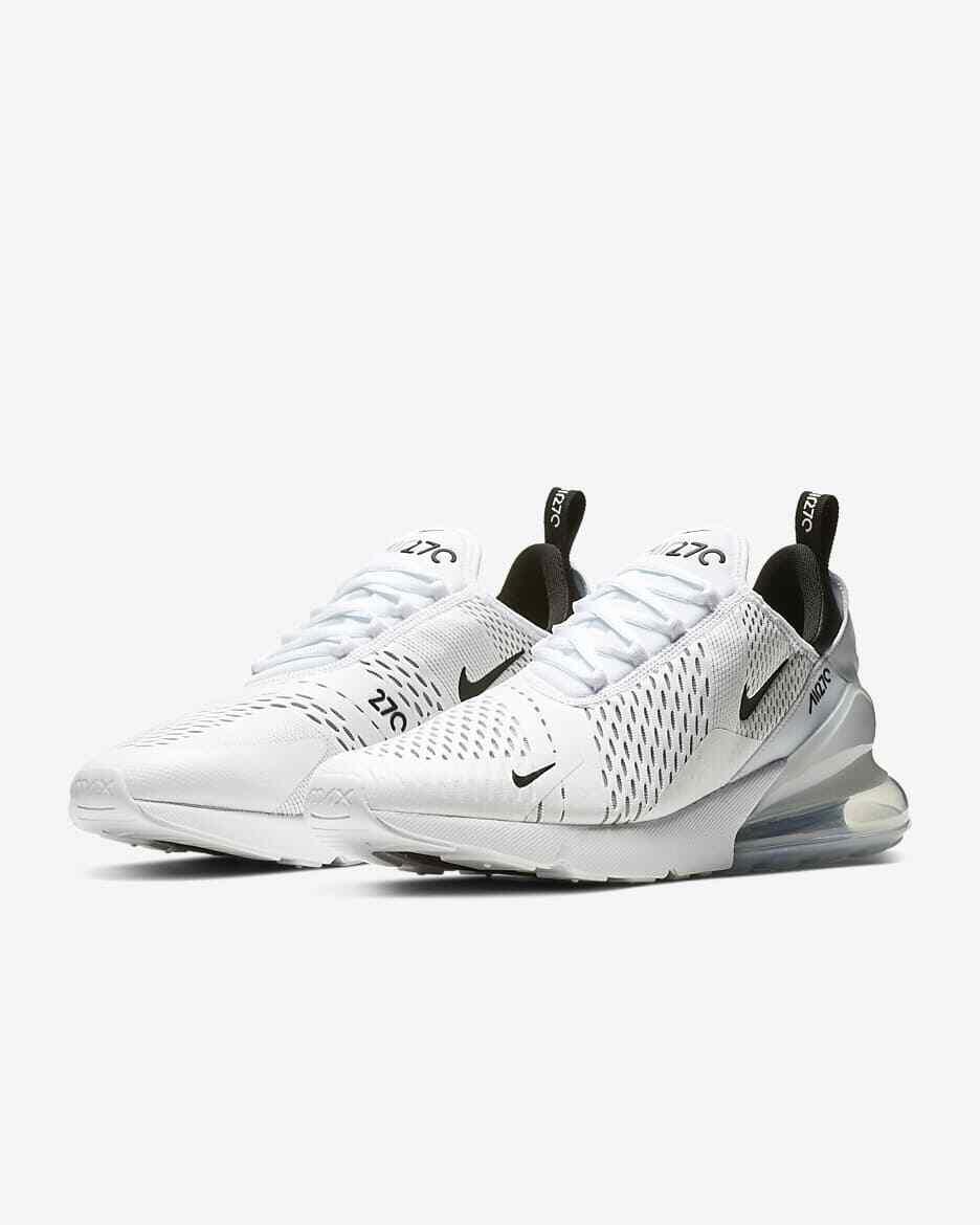 Мужские кроссовки Nike Air Max 270 белого цвета