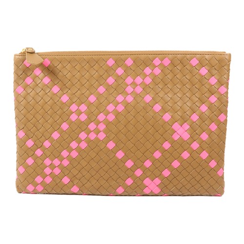 BOTTEGA VENETA BV GHW Tasche Kalbsleder braun