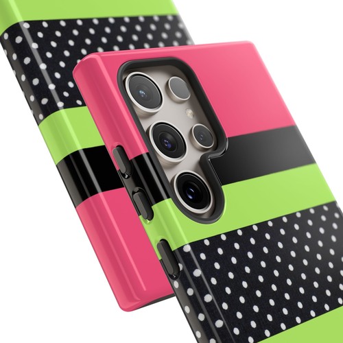 90s Neon & Polka Dots Tough phone Case for IPhone, Samsung Galaxy, Google Pixel - 第 229/287 張圖片