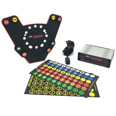 Cartek Funk Schnellspanner Auto Lenkrad Drucktasten Steuerung