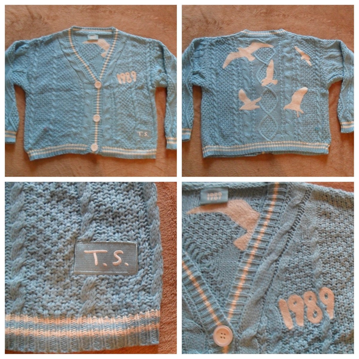 Taylor Swift Cardigan 1989 AUTHENTIC Taylor's Version