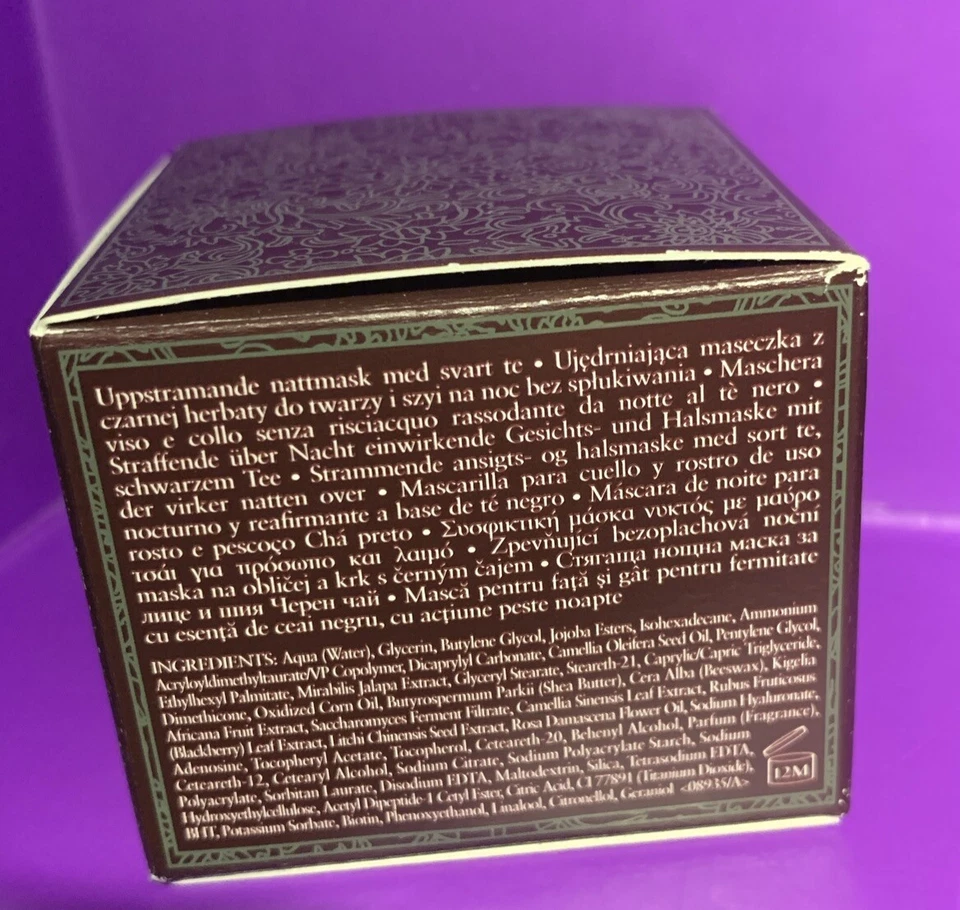 Fresh Black Tea Firming Overnight Mask 30ml New Boxed - Image 2 of 4