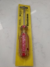 Vintage 1983 Stanley 3" Handyman Screwdriver #64-883 New in Original Packaging