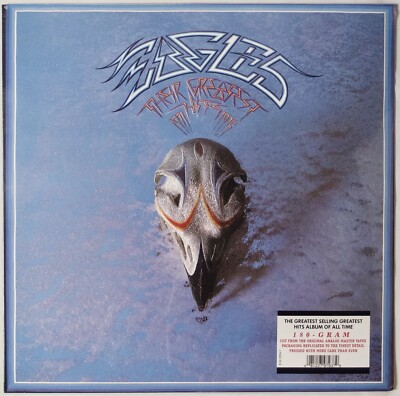 EAGLES: Their Greatest Hits Rhino 180g Rock Vinyl LP NEW Tiny Seamsplit