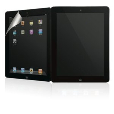 Anti-Fingerprint Displayschutzfolie für Apple iPad 2 - Macally IP-809-PA2