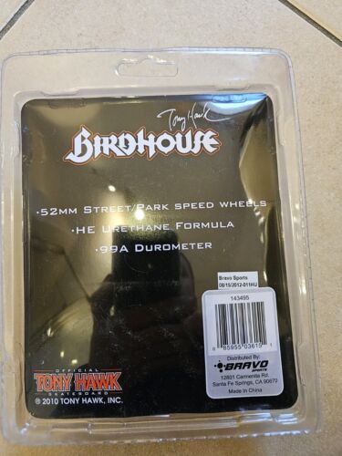 Birdhouse Tony Hawk 52mm PRO Skateboard Wheels 99a - Picture 5 of 6