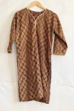 Long Kurta with sequin looks good with Jeans  Palazzo Pants - 100 cotton