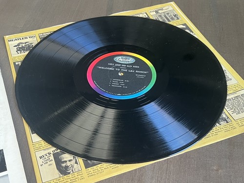 Welcome To The LBJ Ranch The Robin-Doud Comedy Interviews Vintage Vinyl LP W2423 - Picture 6 of 10