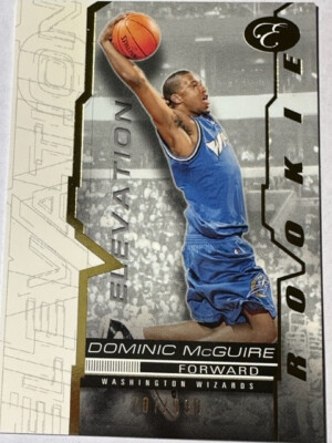 2007-08 Bowman Elevation NBA Rookie Washington Wizards Dominic McGuire /999