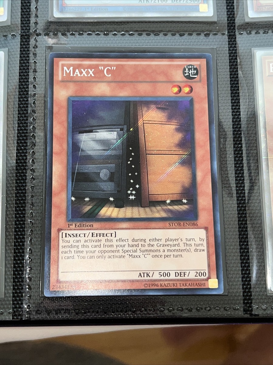 Yugioh Maxx “C” STOR-EN086 Secret Rare 1st Ed Yugioh Maxx “C” STOR-EN086 Secret Rare 1st Ed