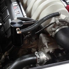 UPR Billet Catch Can Technology Fits 05-10 6.1 HEMI Charger Magnum 300 MOPAR