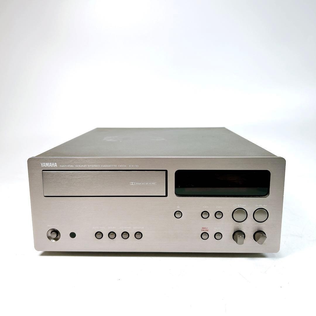 なんの本かなw Yamaha KX-10 Cassette Deck Tested Working Excellent Simple Vintage