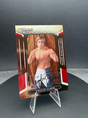 2008 Donruss Americana Sports Legends - Urijah Faber #46 Mirror Red AUTO RC