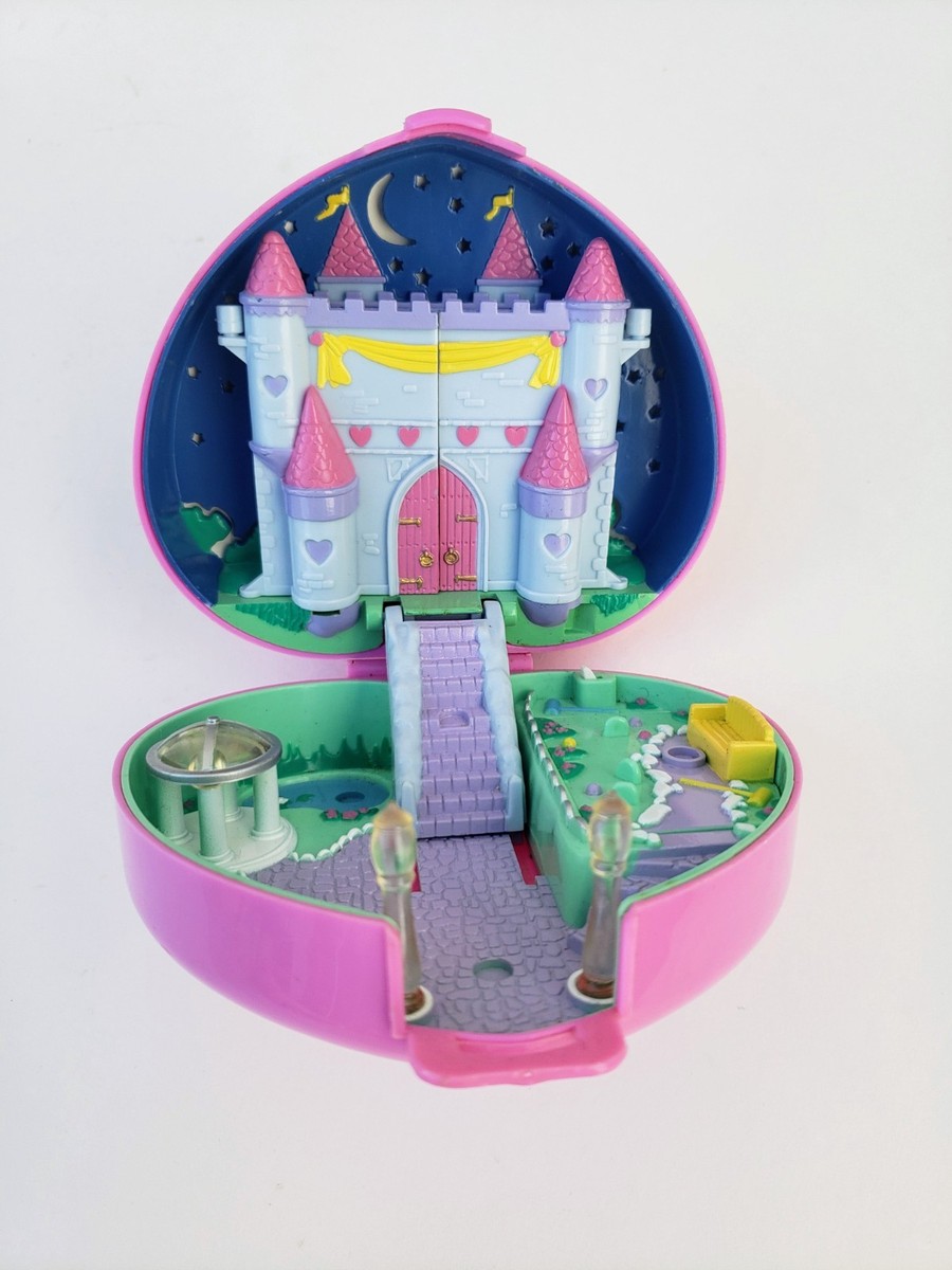 Polly Pocket Bluebird 1992 princess castle heart shape starlight