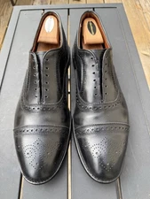 Allen Edmonds Strand Cap Toe Men's Dress Shoes Black Size 13 B 6115