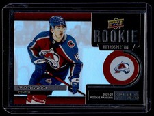 2022-23 Upper Deck Series 1 Rookie Retrospective Alex Newhook Rookie #RR-16
