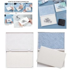 Skrubber znaczków do znaczków Praktyczne solidne akcesorium Stempel Podkładka do czyszczenia