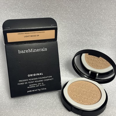 bareMinerals ORIGINAL Pressed Powder Foundation SPF15 - Light Beige 09 Neu