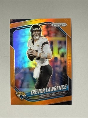 2025 Panini Prizm Trevor Lawrence Orange Prizm /249 | eBay