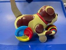 Blechspielzeug  Zirkushund mit Antrieb