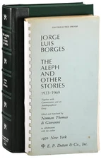 Jorge Luis Borges-THE ALEPH & OTHER STORIES-1970-1ST US ED-UNCORRECTED PROOF-VG+