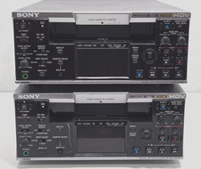 SONY HVR-M25U Lot of 2 Digital HD Videocassette Recorder Display Issues Read