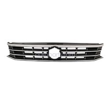 2016-2019 VW Passat R-Line Front Lower Grille | Black + Chrome | OE 561853671FFOD | Bumper Grille Replacement