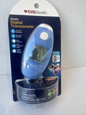 CVS Health Digital Thermometer 6-Second Reading 9 Memory All Ages New