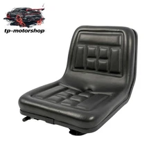 Premium Suspension Universal Seat For Tractor Dumper Mower Digger Black