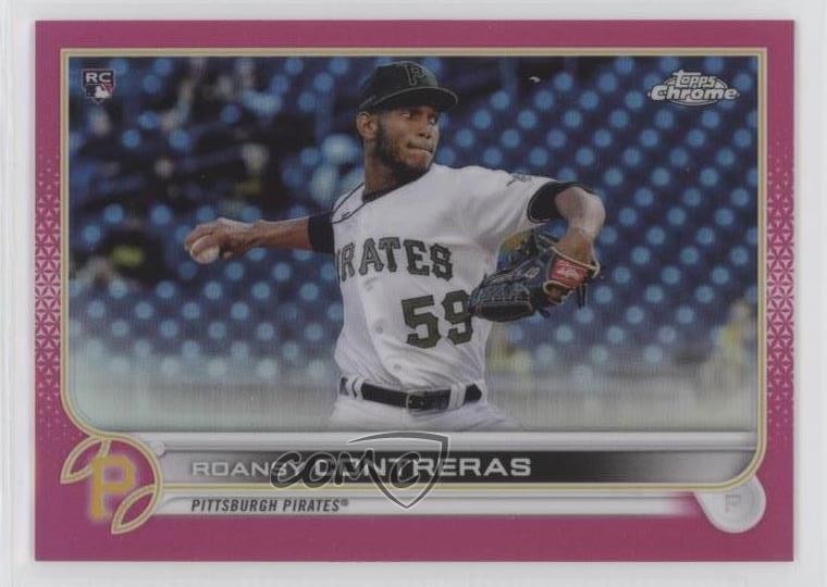2022 Topps Chrome Magenta Refractor 307/399 Roansy Contreras #53 Rookie RC fm0